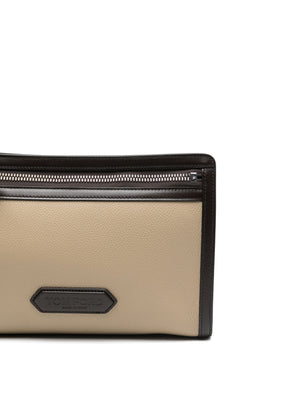 TOM FORD Men's Leather Mini Messenger Bag