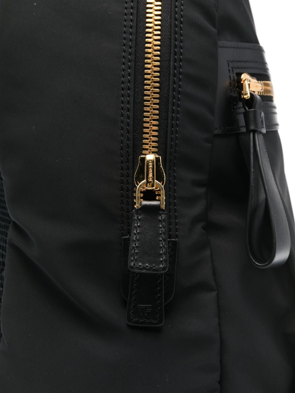 TOM FORD Classic Leather-Trimmed Nylon Backpack