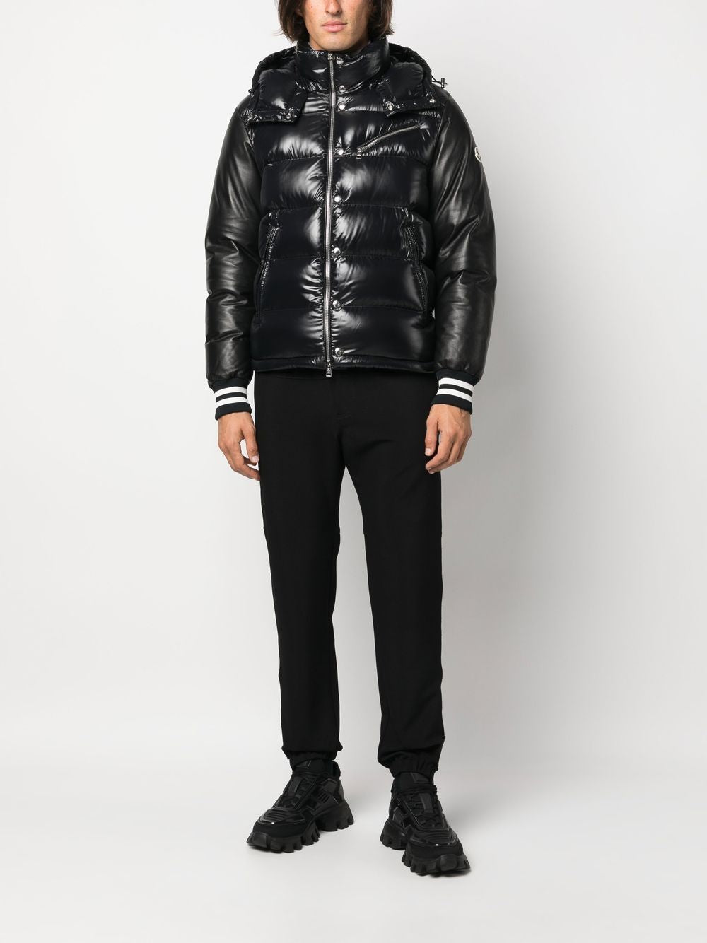 MONCLER Men's 23FW Bubble Jacket in Classic Black