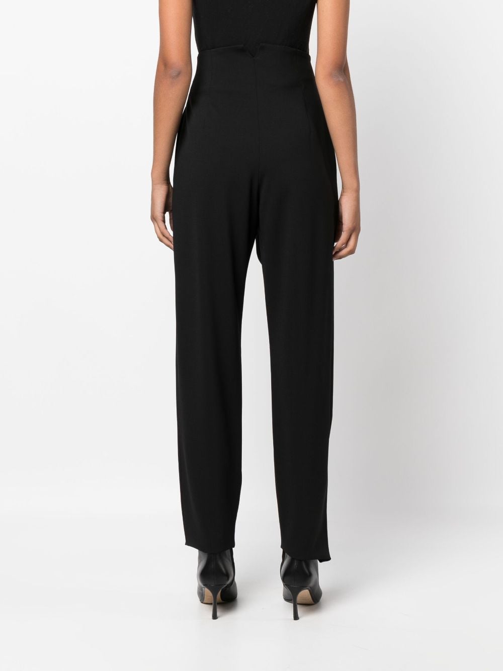 EMPORIO ARMANI Cady Straight Leg Trousers for Women