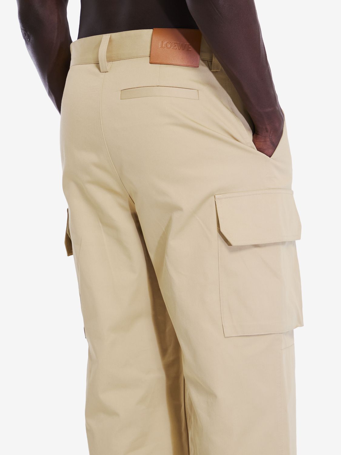 LOEWE Men's Cargo Trousers - Regular Fit