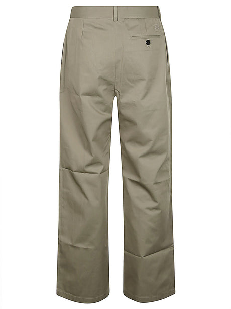 LOEWE Cotton Trousers for Men - SS24 Collection