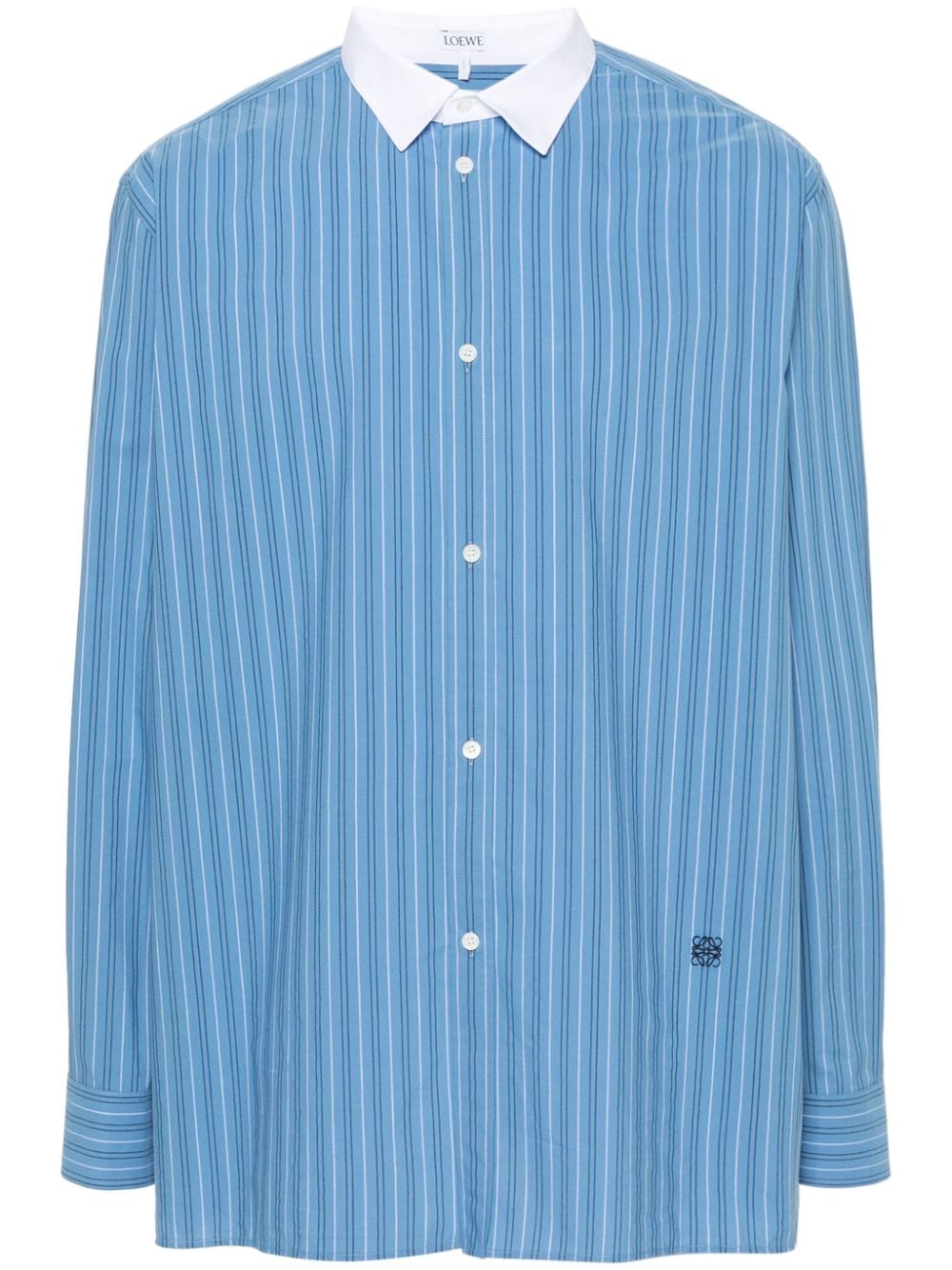 LOEWE Striped Cotton Shirt for Men