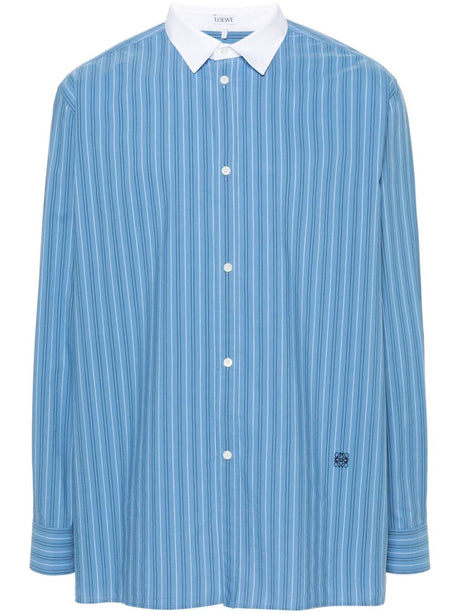 LOEWE Striped Cotton Shirt for Men