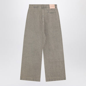 LOEWE Wide Pleated Denim Pants for Men (SS25)