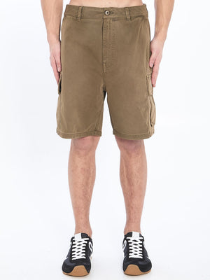 LOEWE Men's Cargo Bermuda Shorts - Size 48