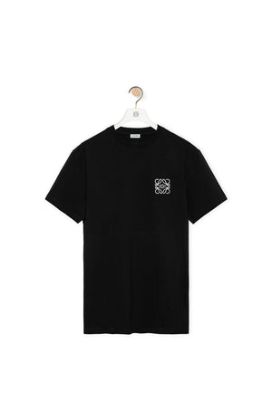 LOEWE クラシック刺繍ロゴ入りコットンTシャツ