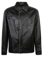 LOEWE Anagram Leather Jacket - Regular Fit