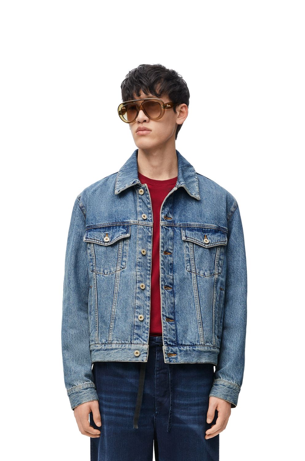 LOEWE Anagram Icon Denim Jacket