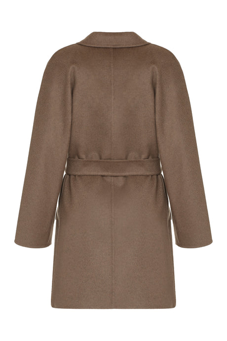 MAX MARA Cashmere Wrap Jacket with Coordinated Waist Belt