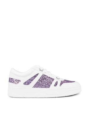 JIMMY CHOO Glitter Women’s Sneakers