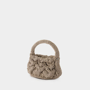 JW ANDERSON Mini Cable Knit Crossbody Bag