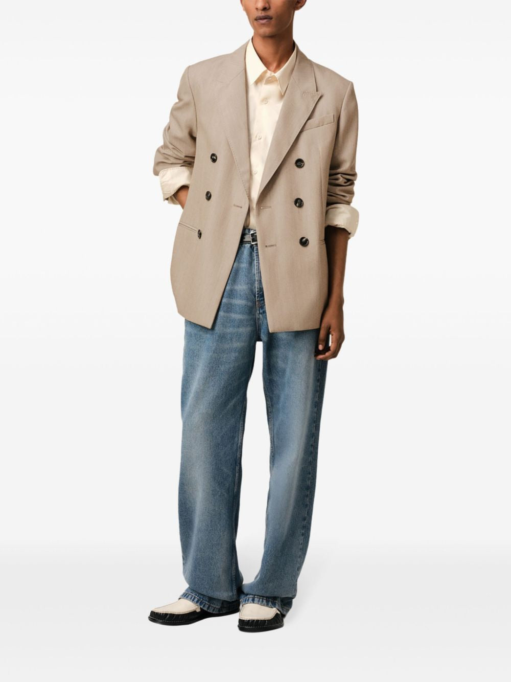 AMI PARIS Men's Mini Slit Jacket