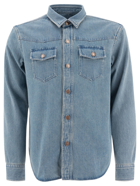 TOM FORD Men's Classic Cotton Shirt - SS25 Collection