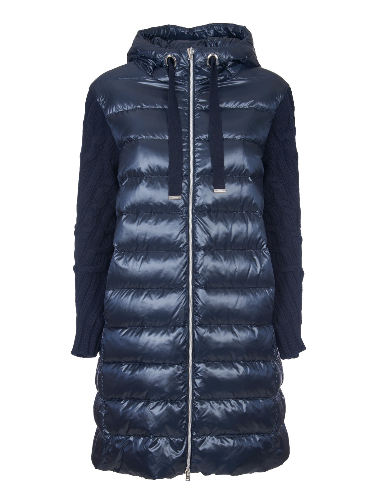 HERNO Women's Down Jacket with Fixed Hood - Chic and Cozy Essential for Fall/Winter 24/25