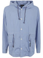 COMME DES GARÇONS HOMME PLUS Men's Mini Hooded Shirt Jacket