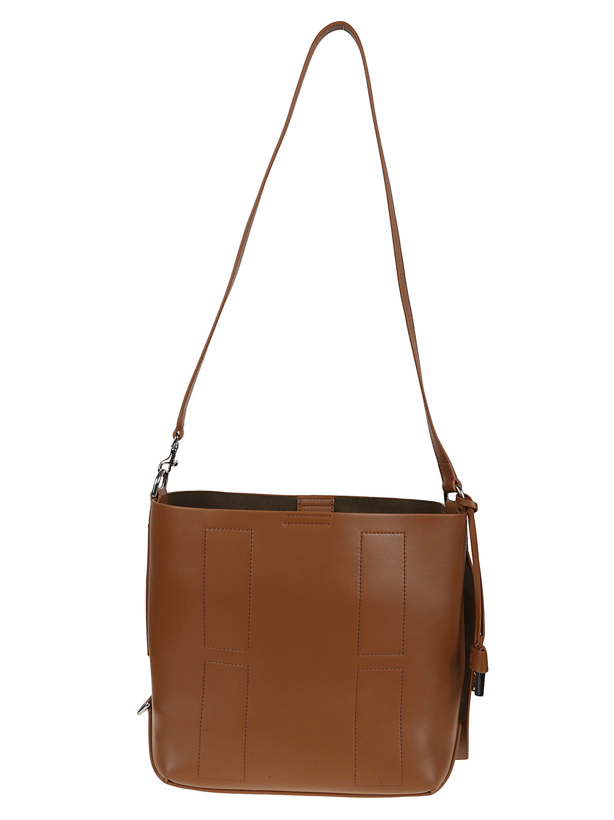 HOGAN Mini Soft Leather Hobo Handbag