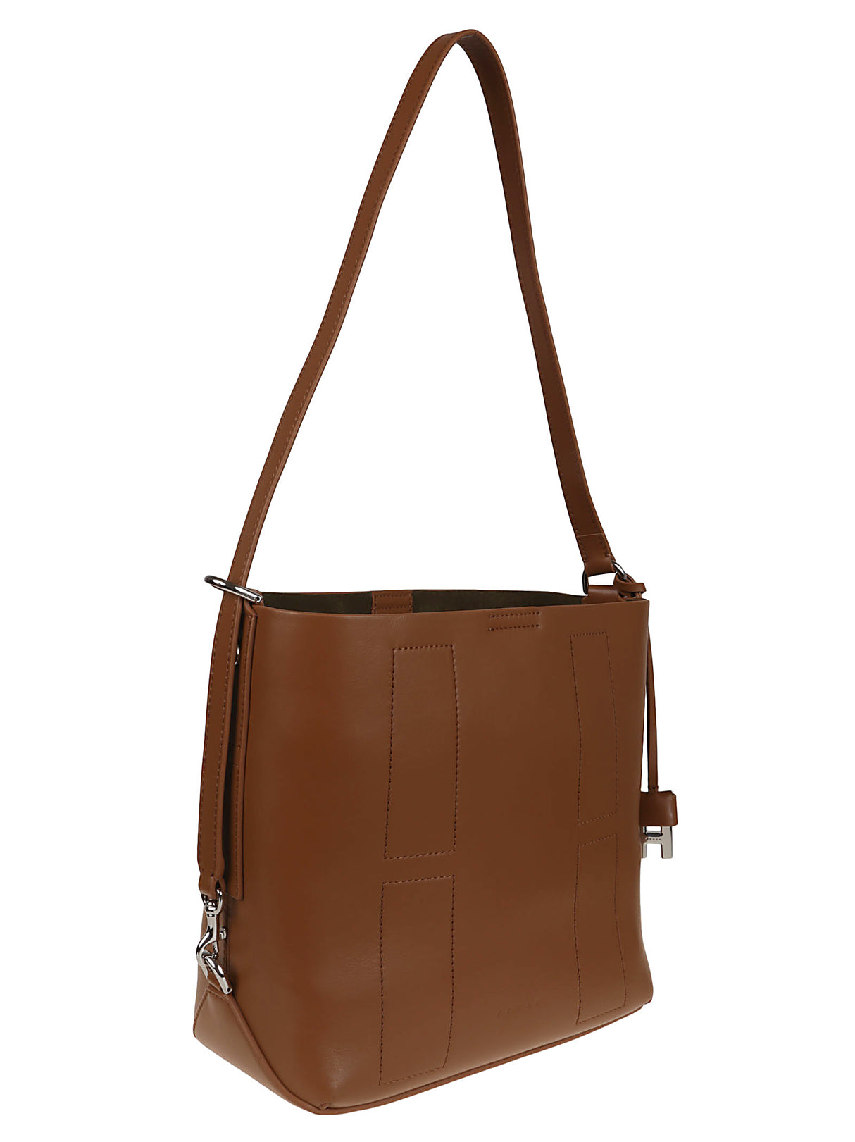 HOGAN Mini Soft Leather Hobo Handbag