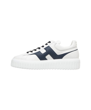 HOGAN Luxury Leather Sneaker with H-Stripes