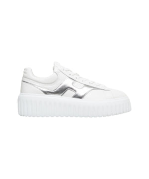 HOGAN Elevated Platform Sneaker with H-Stripes