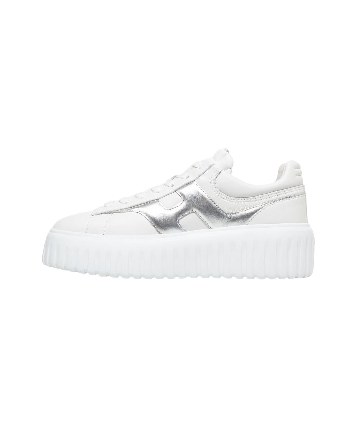 HOGAN Elevated Platform Sneaker with H-Stripes