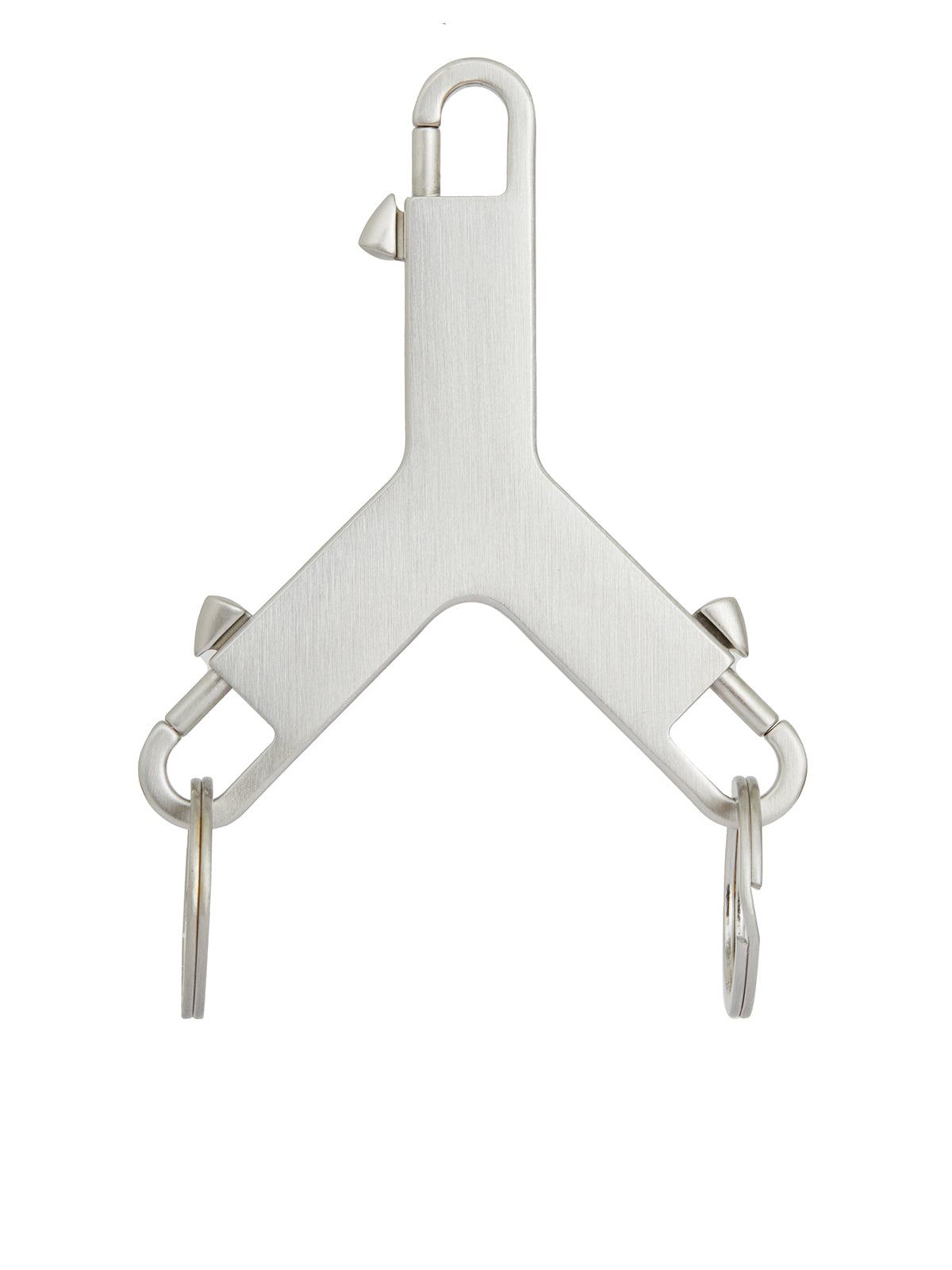 RICK OWENS Triple Hook Keychain