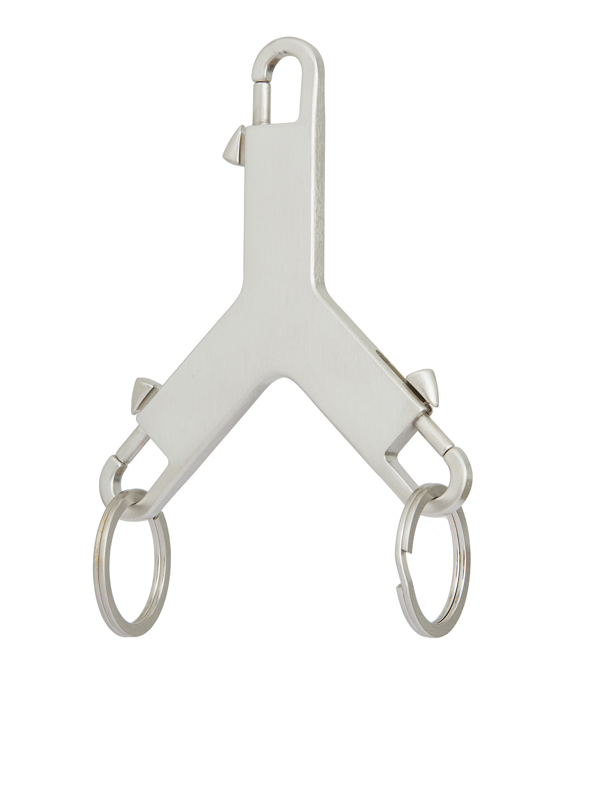 RICK OWENS Triple Hook Keychain