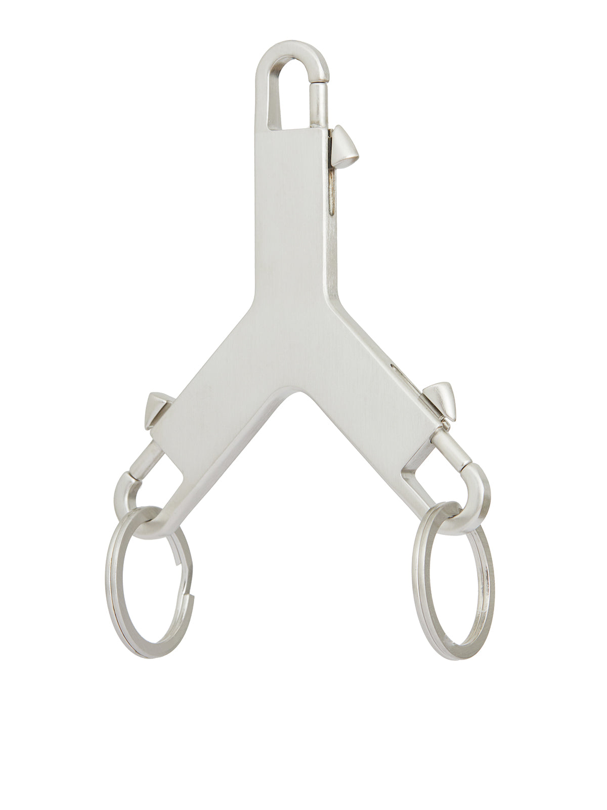 RICK OWENS Triple Hook Keychain