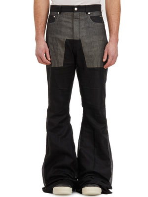 RICK OWENS Men's Bootcut Pants - Size 32