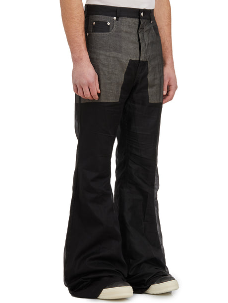 RICK OWENS Men's Bootcut Pants - Size 32