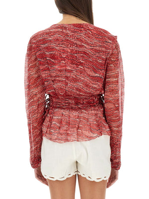 ISABEL MARANT ETOILE Axeline Mini Viscose Shirt for Women