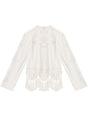 ISABEL MARANT Cotton Macramé Detail Top for Women