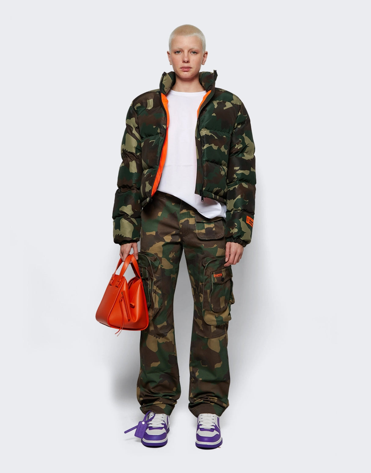 HERON PRESTON Camo Puffer Jacket - Women’s Outerwear