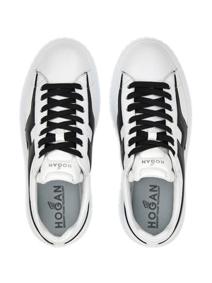 HOGAN Men's Striped Leather Sneakers