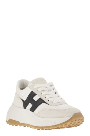 HOGAN Elevated Hi-Fi Trainers with Side Logo - 6.5 cm Height