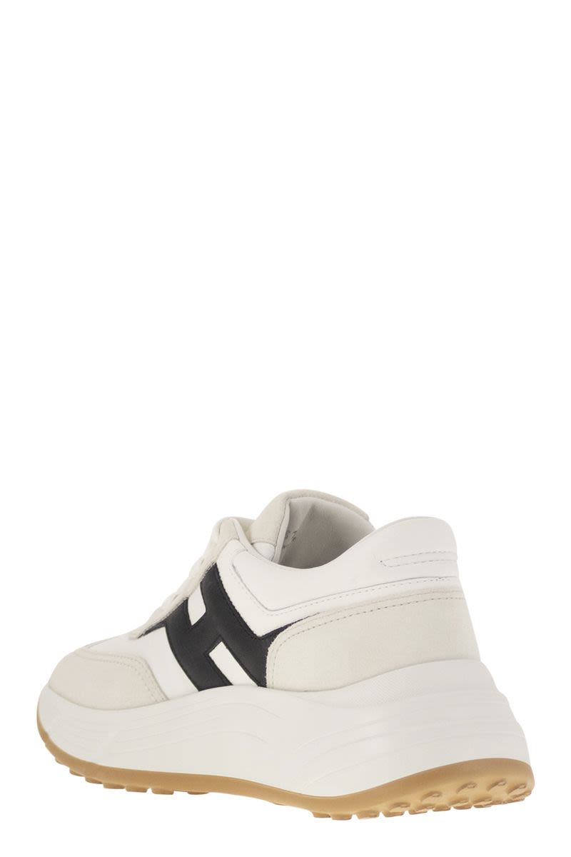 HOGAN Elevated Hi-Fi Trainers with Side Logo - 6.5 cm Height