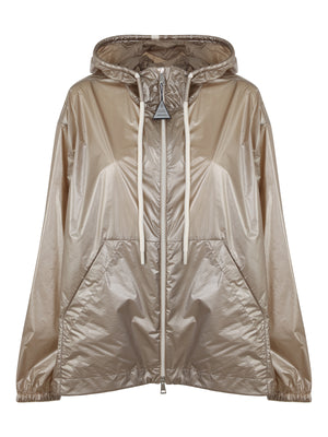 MONCLER Metallic Mini Jacket for Women - SS23 Collection