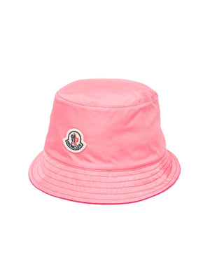 MONCLER Reversible Logo Patch Bucket Hat