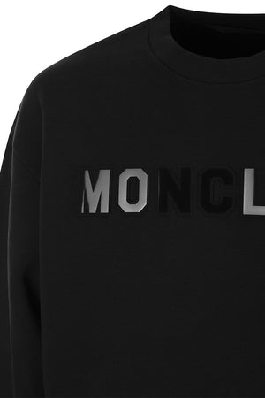 MONCLER メンズオーバーサイズコットンスウェットシャツ（ブランド名は除外し、外国語を避ける）