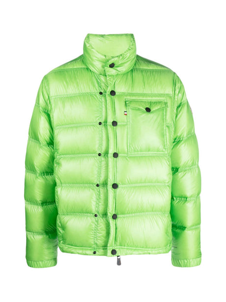 MONCLER Men's Down Jacket with Zip Fastening