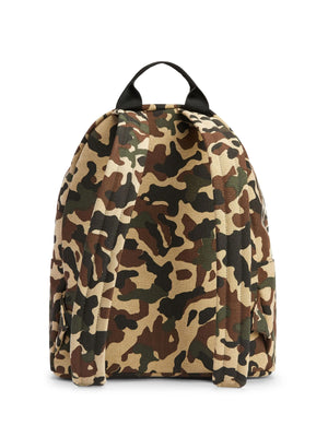 GIUSEPPE ZANOTTI Mini Camouflage Logo Backpack - 26x13x9 cm