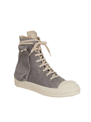 DRKSHDW High-Top Denim Cargo Sneakers for Men