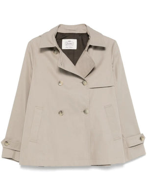 HERNO Short Trench Jacket for Women - Spring/Summer 2025