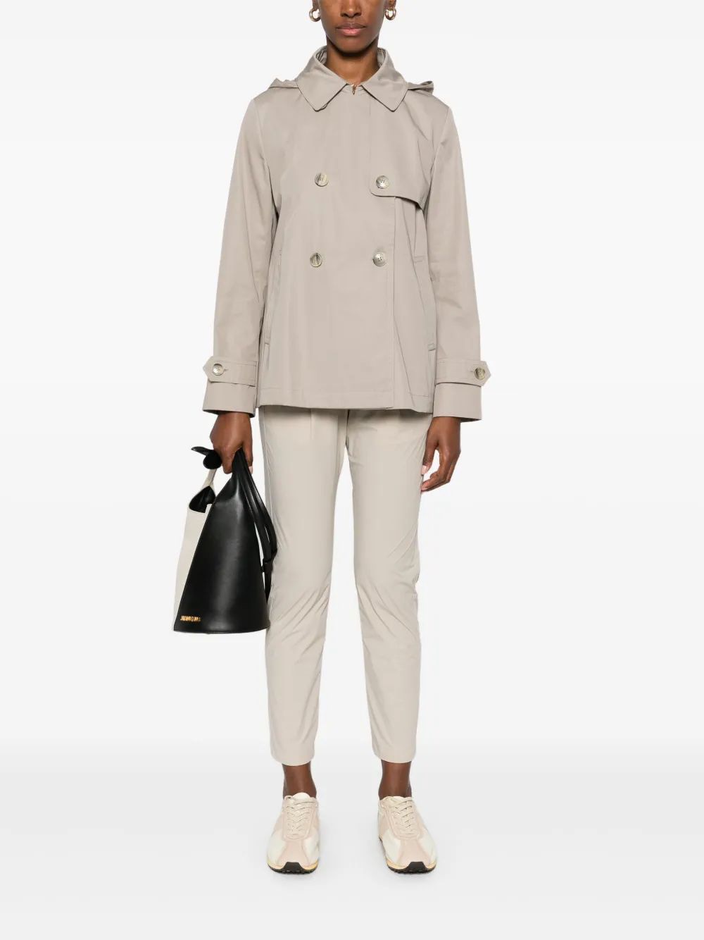 HERNO Short Trench Jacket for Women - Spring/Summer 2025