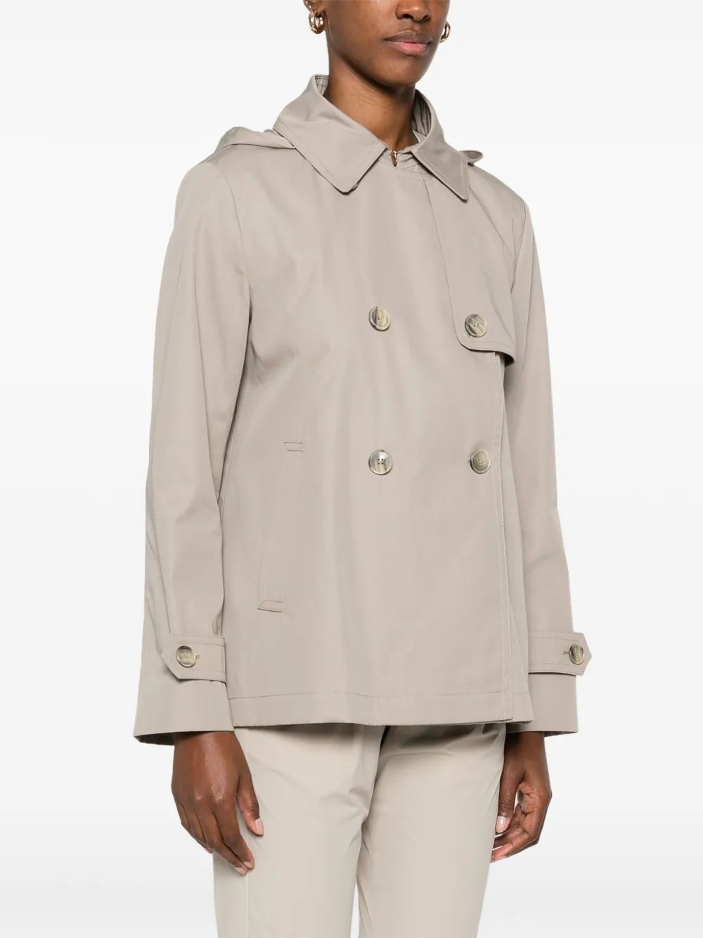 HERNO Short Trench Jacket for Women - Spring/Summer 2025