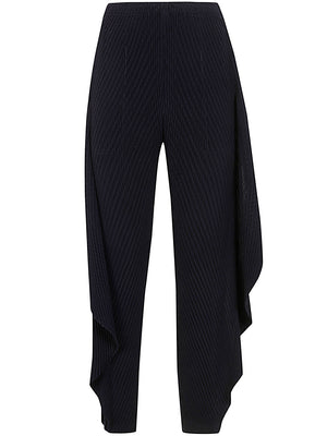 BAO BAO ISSEY MIYAKE Orbicular Pleats Pants for Women - FW24 Collection