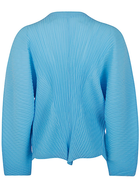 BAO BAO ISSEY MIYAKE Leaf Pleats Cardigan for Women - Fall 2024 Collection