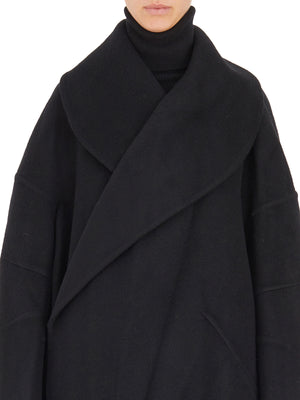 HELMUT LANG Oversized Wool Cocoon Jacket