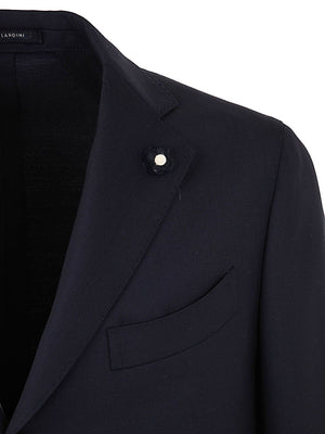 LARDINI Men's Special Line Blazer Jacket - FW22 Collection