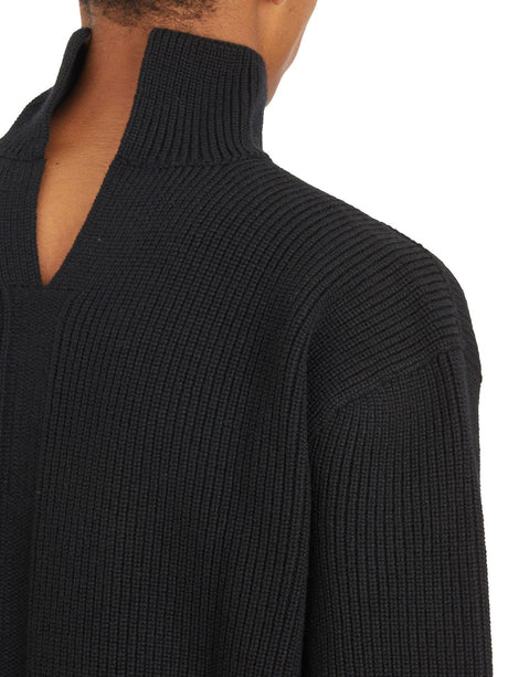 RICK OWENS Modern Fisherman Turtleneck Sweater - Size M